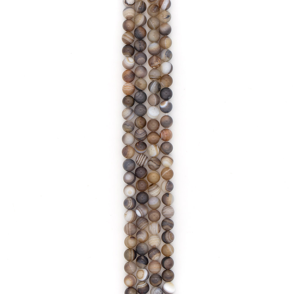 Фото товара агат шар цвет дымчатый 10 мм