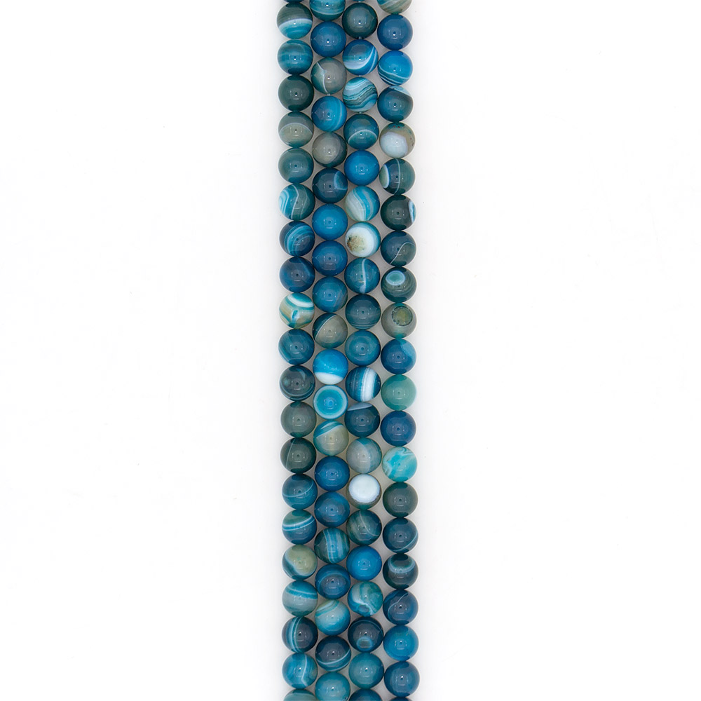 Фото товара агат шар цвет сине-зеленый 12 мм