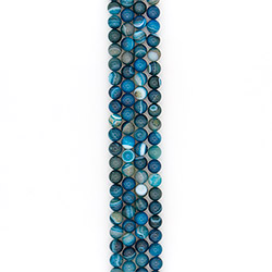 Агат шар цвет сине-зеленый 12 мм