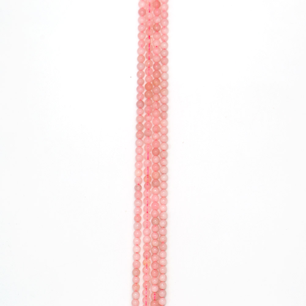 Розовый кварц светлый 6 мм