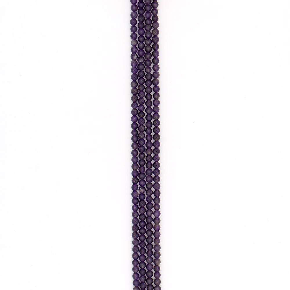 Фото товара аметист шар темный 6 мм в.с.