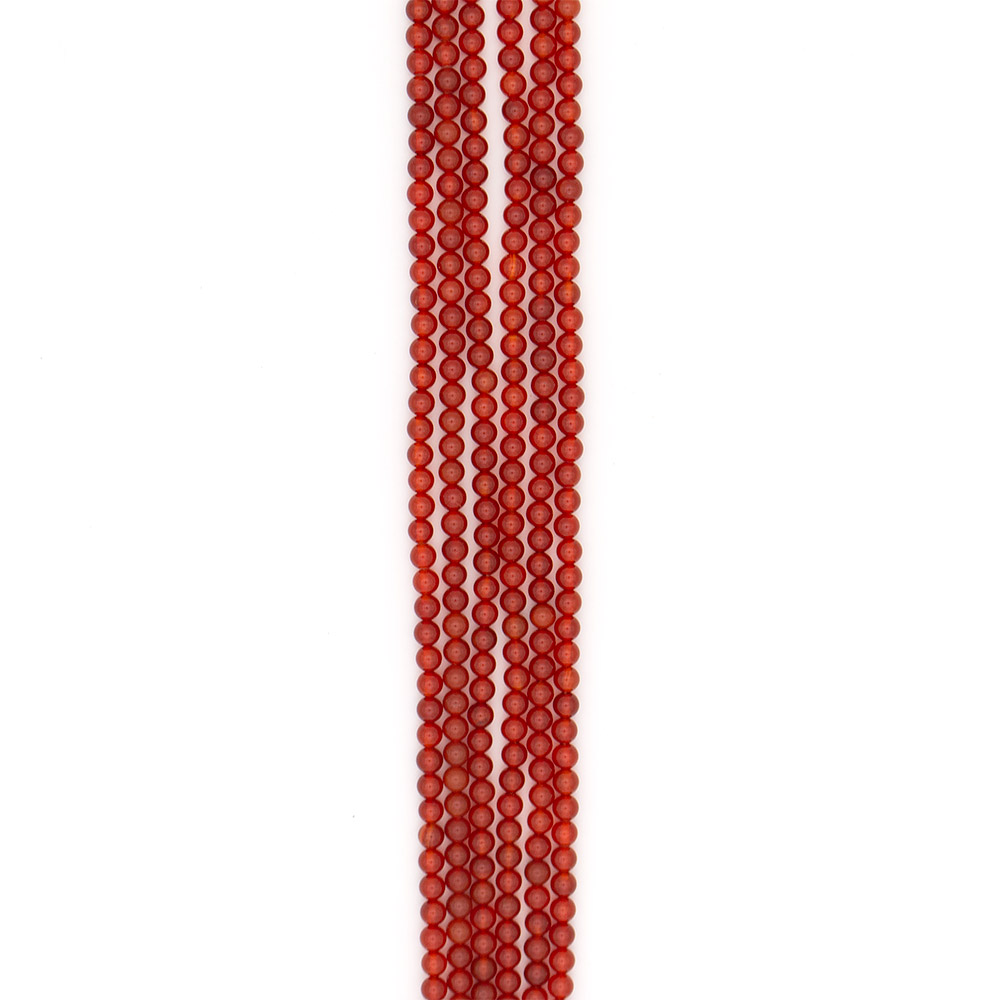 Фото товара сердолик светлый однотонный 6 мм