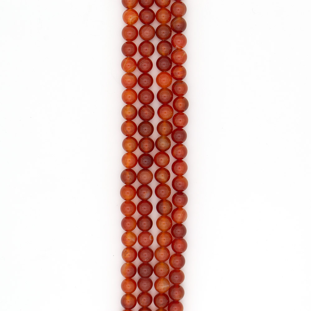 Фото товара сердолик светлый однотонный 12 мм