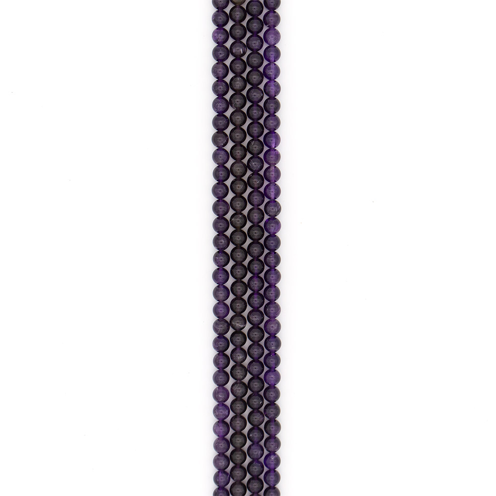Фото товара аметист шар черный 8 мм в.с.