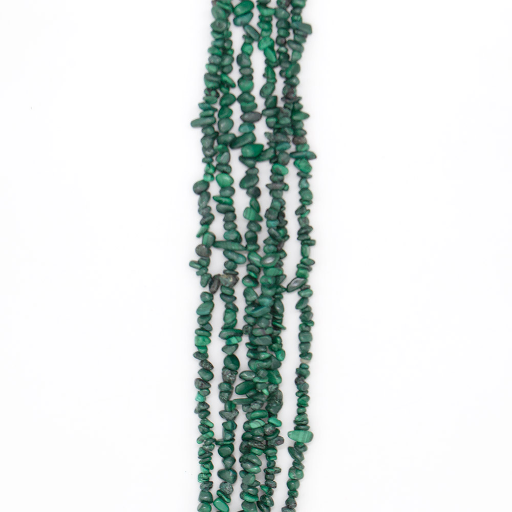 Фото товара малахит натура крошка мелкая закругленная