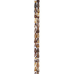 Фото товара агат капля цвет коричнево-белый 16*8 мм