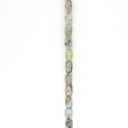 Аквамарин галтовка 24*15 мм