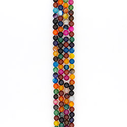 Агат шар цвет "Ассорти" 1с. 10 мм