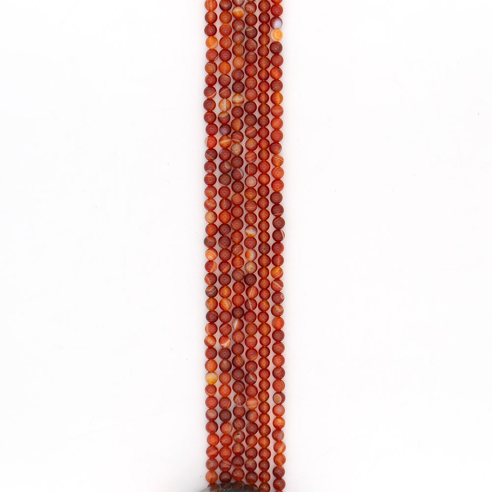 Фото товара агат шар цвет светлый сердолик 6 мм