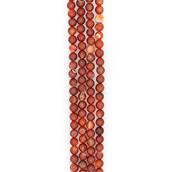 Агат шар цвет светлый сердолик 12 мм