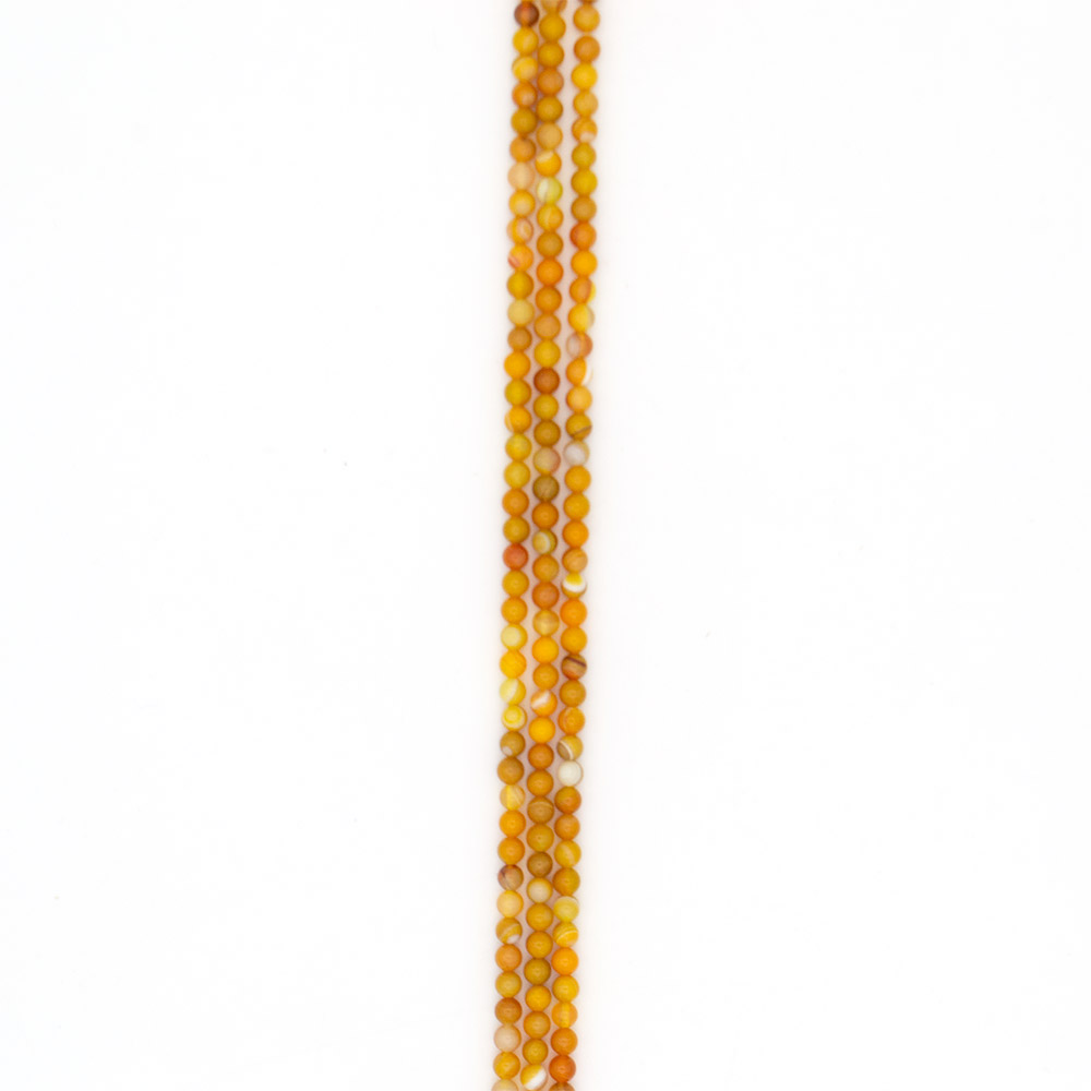 Фото товара агат шар цвет охра 6 мм