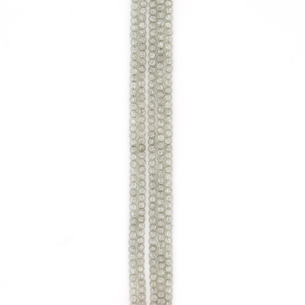 Фото товара сахарный кварц светло-серый 6 мм