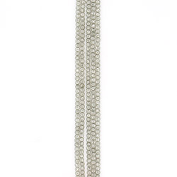 Сахарный кварц светло-серый 6 мм