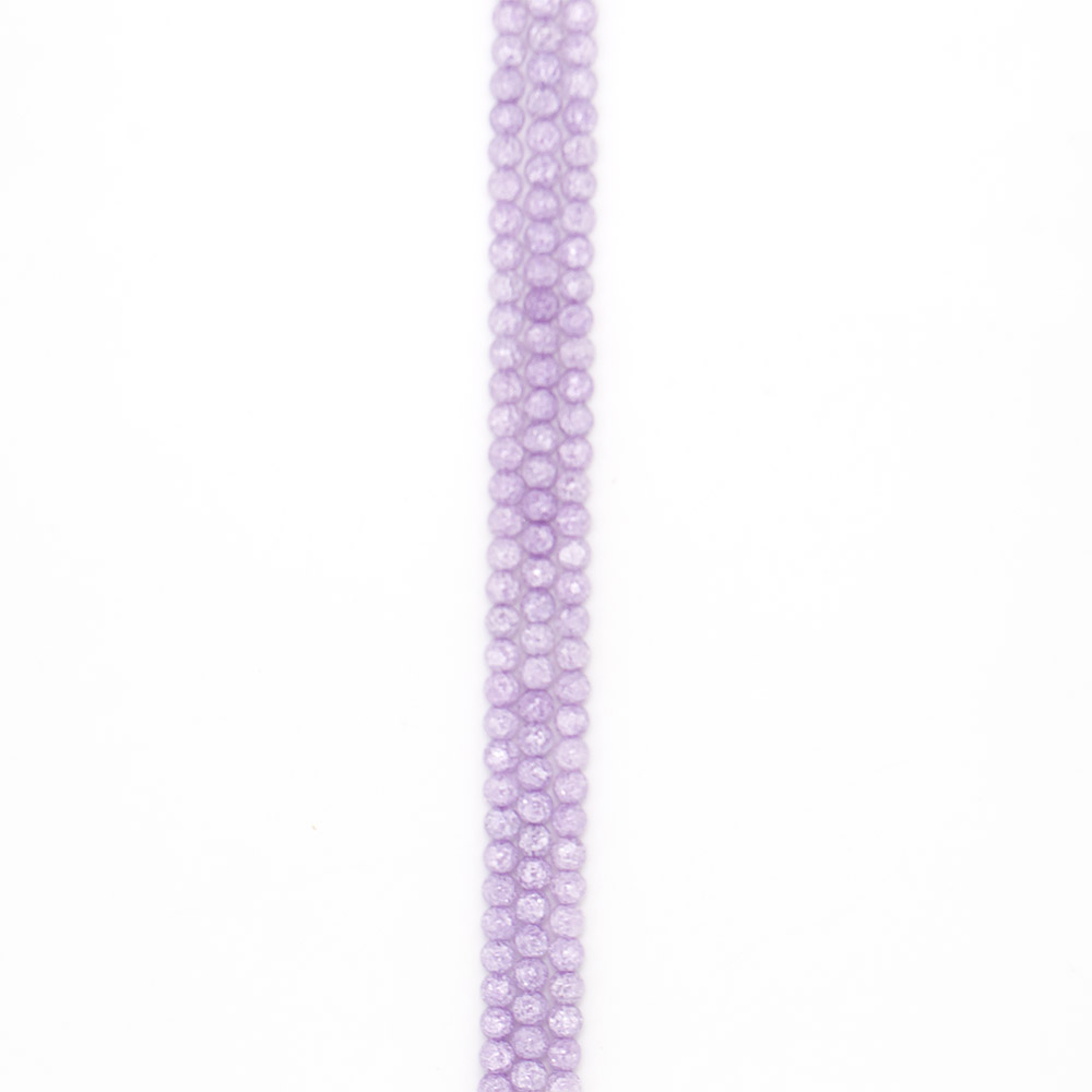 Фото товара сахарный кварц сиреневый 8 мм