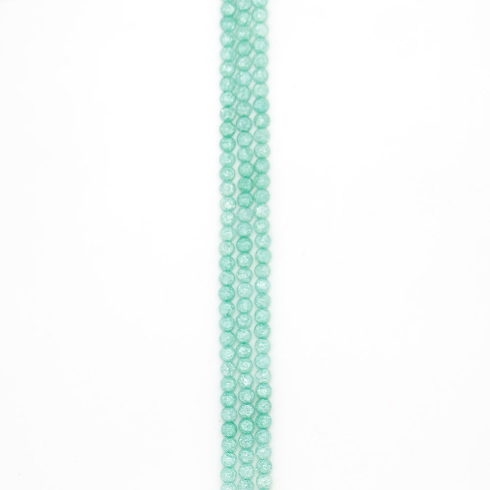 Фото товара сахарный кварц цвет бирюзовый 8 мм