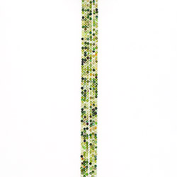 Агат шар цвет серо-зеленый 4 мм