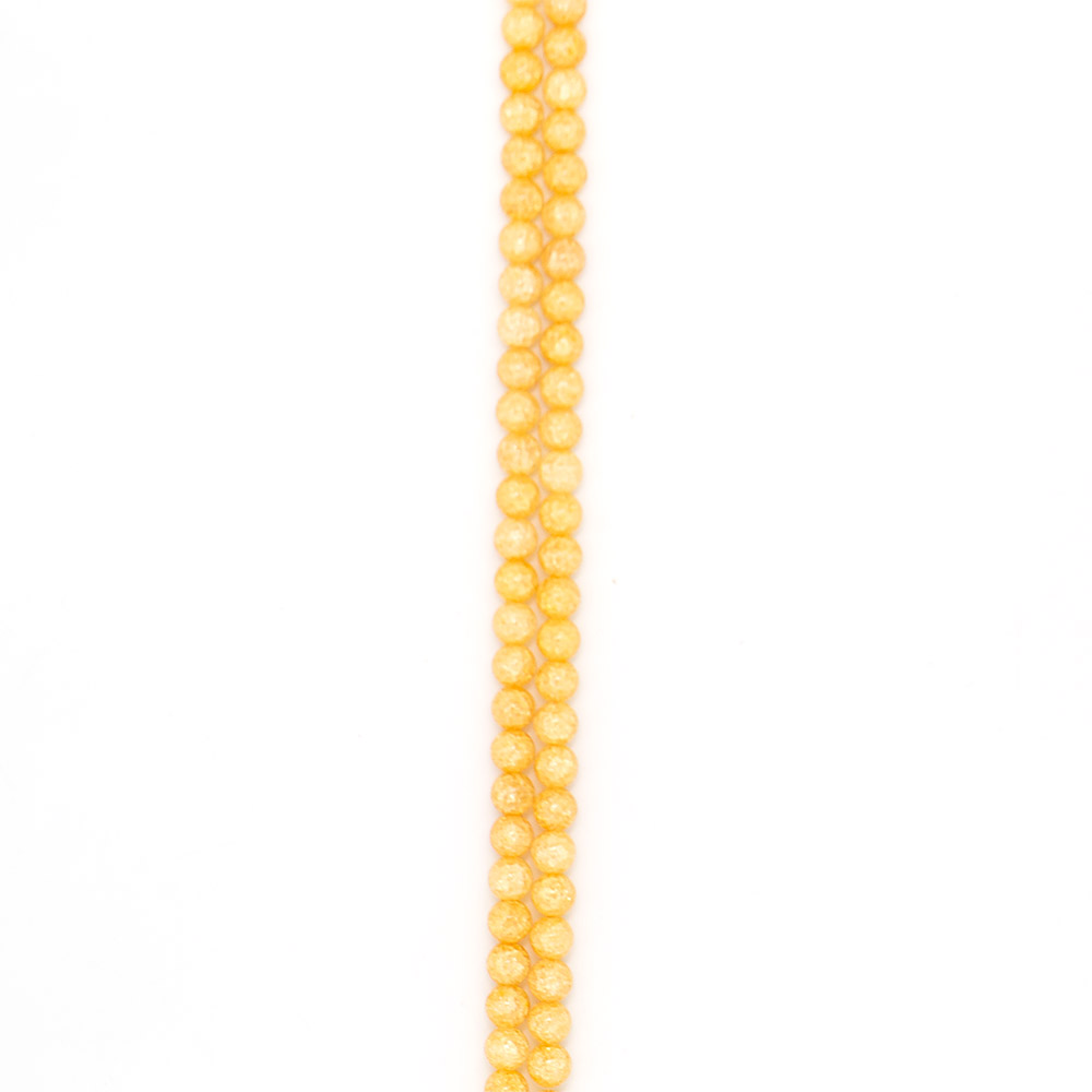 Фото товара сахарный кварц цвет янтарный 10 мм