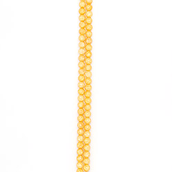 Сахарный кварц цвет янтарный 10 мм