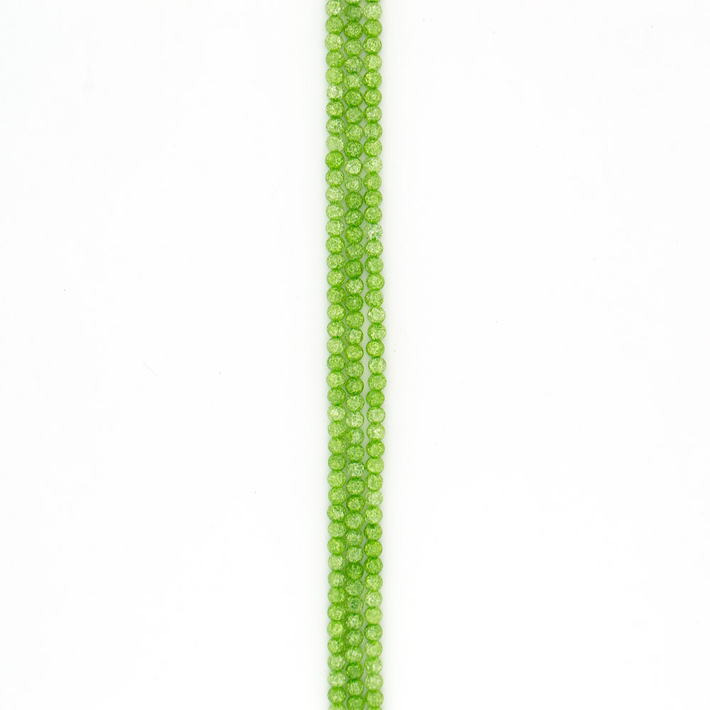 Фото товара сахарный кварц ярко-зеленый 6 мм