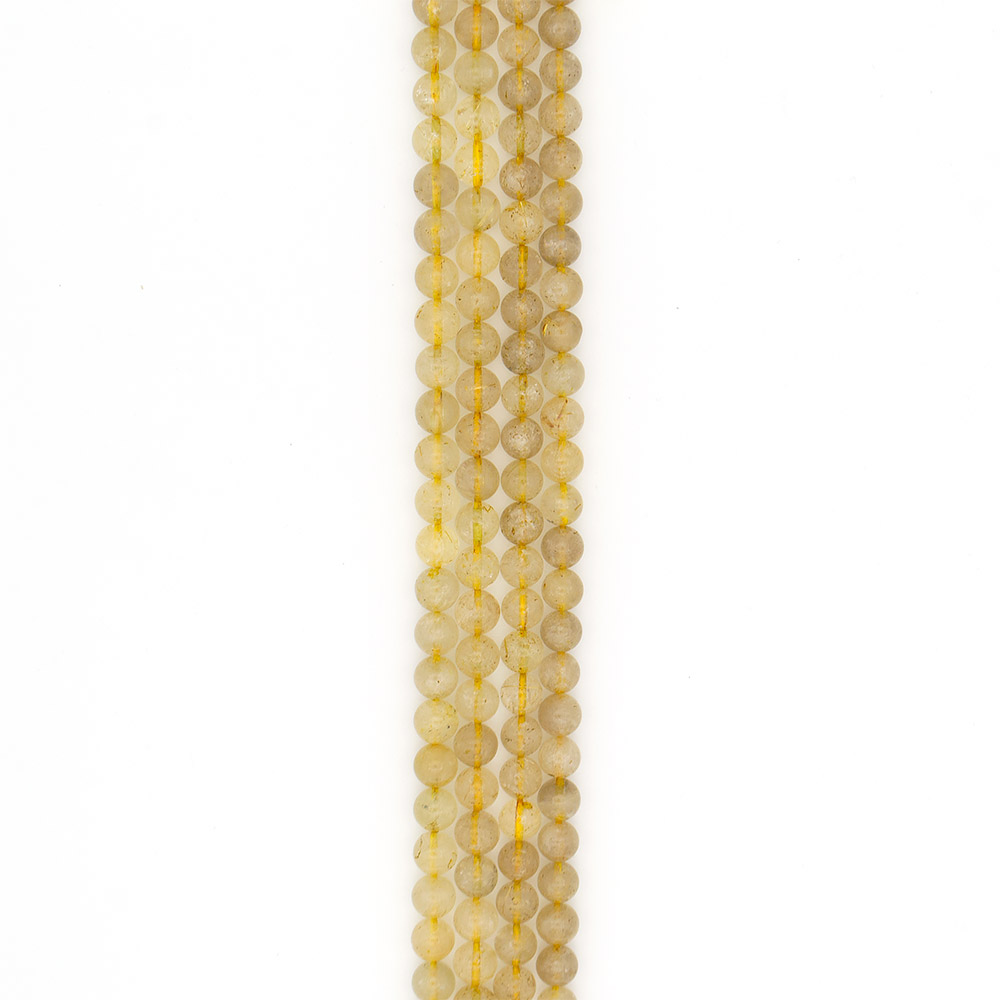 Фото товара кварц рутиловый желтый 11 мм