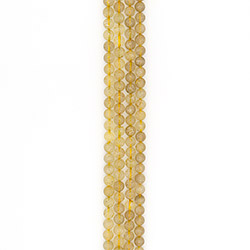 Кварц рутиловый желтый 11 мм