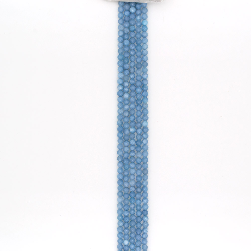 Фото товара кварц шар цвет аквамарин темный 6 мм