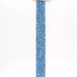 Кварц цвет аквамарин темный 6 мм