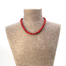 Бусы из коралла шар 8,5 мм