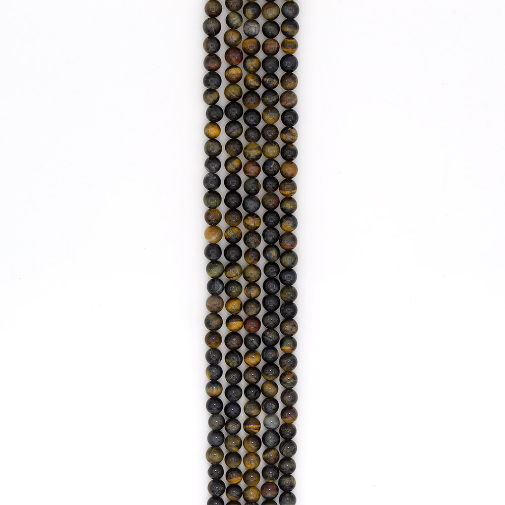 Фото товара тигровый и соколиный глаз  8 мм 2 сорт