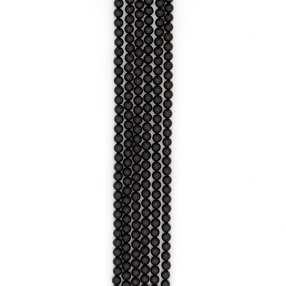 Фото товара турмалин черный шар 4 мм