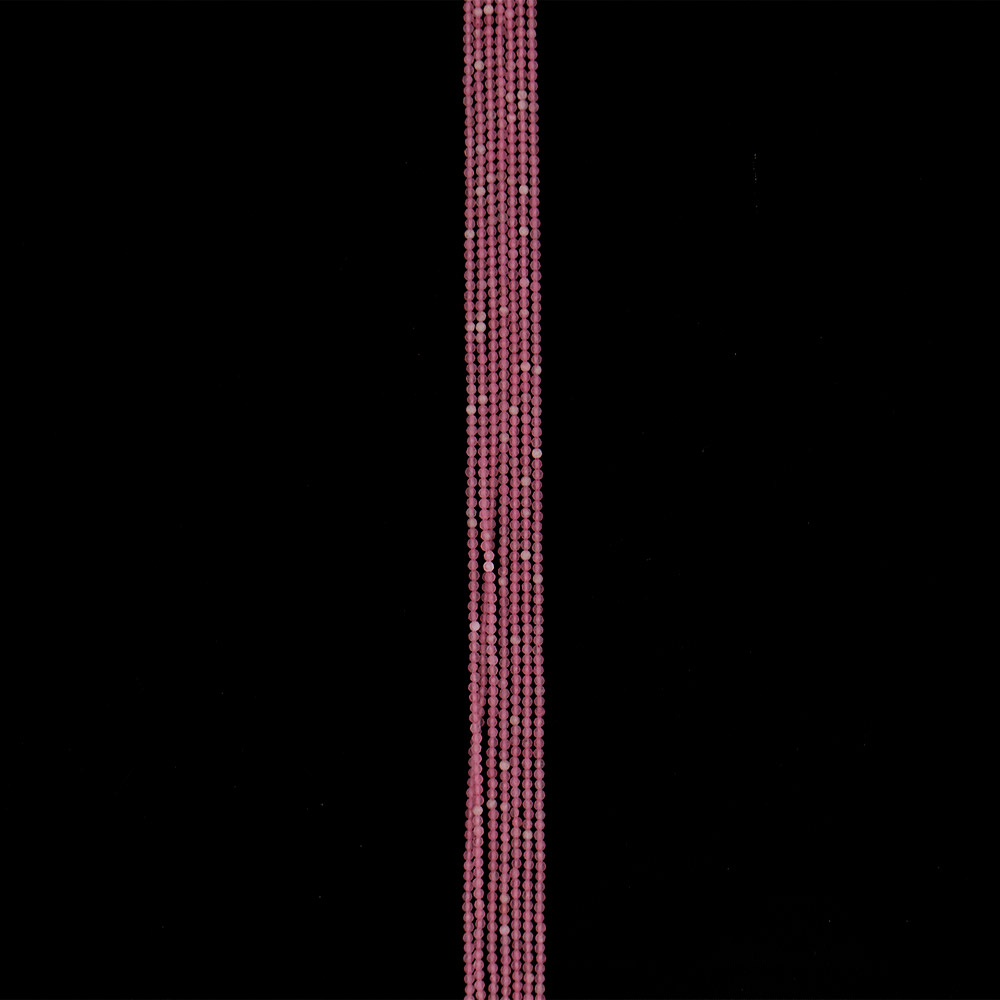 Фото товара циркон шар цвет розовый кварц 2,5 мм