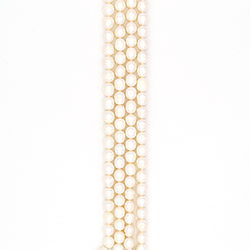 Жемчуг белый 10*8 мм