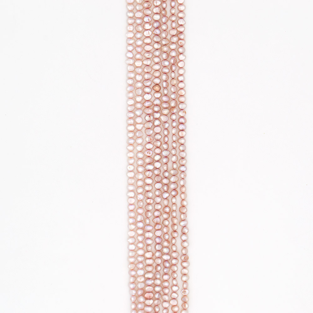 Фото товара жемчуг розовый 5*7 мм