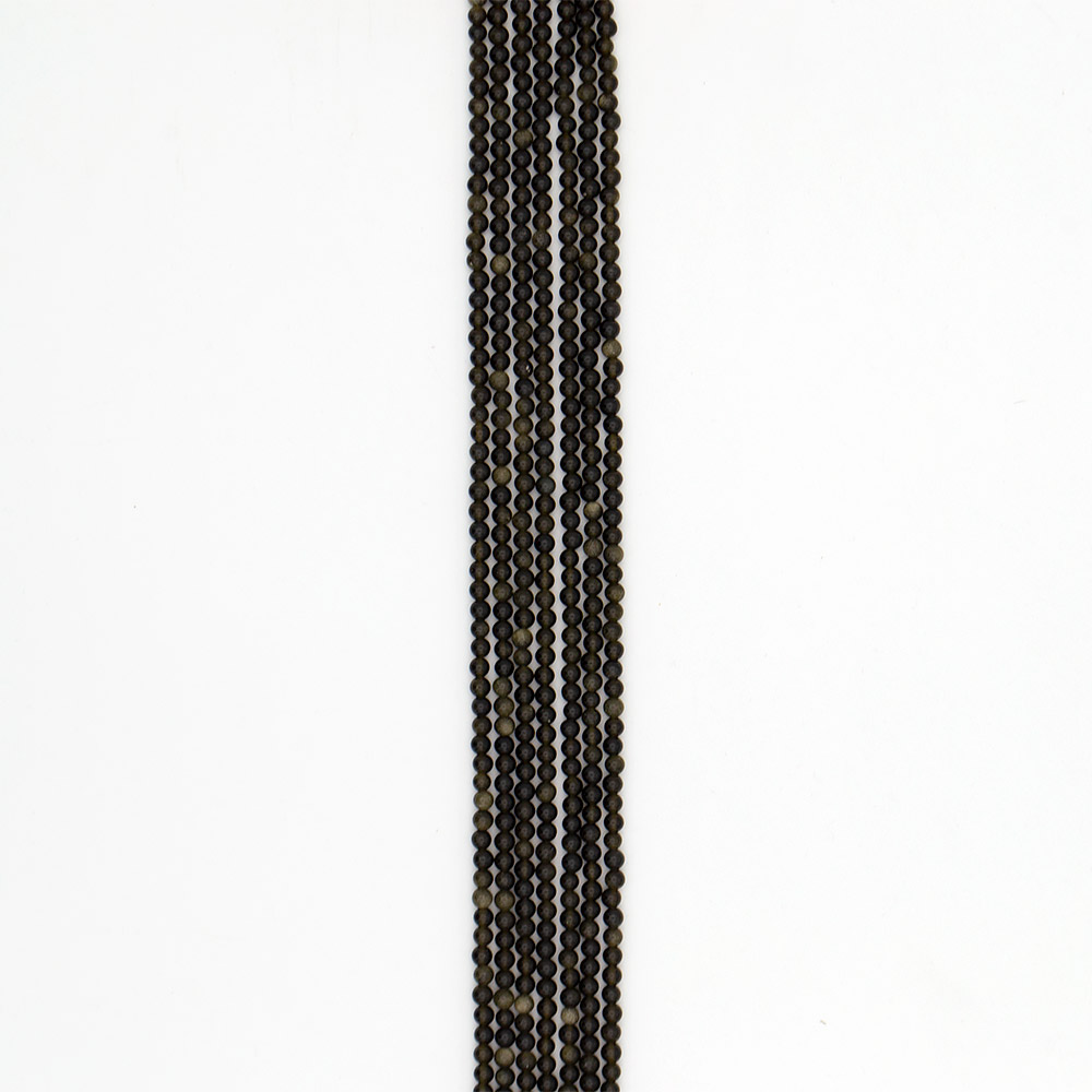 Обсидиан золотистый 4 мм