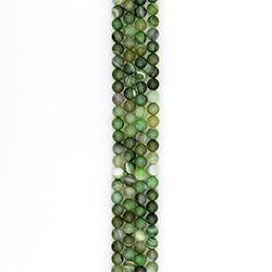 Агат шар цвет серо-зеленый 10 мм