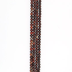 Фото товара яшма красная темная 8 мм