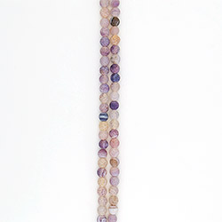 Агат кракле шар цвет фиолетово-белый матовый 10 мм