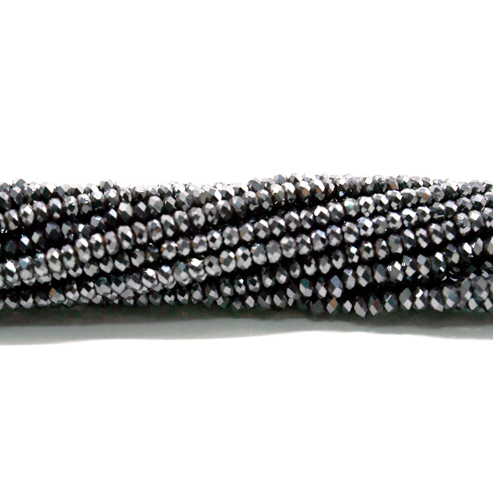 Фото товара гематит диск грань 3*2 мм люкс 