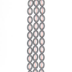 Гематит кольцо овал 25*18 мм
