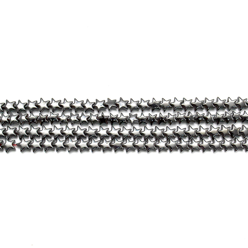 Гематит звезда объемная 6 мм 