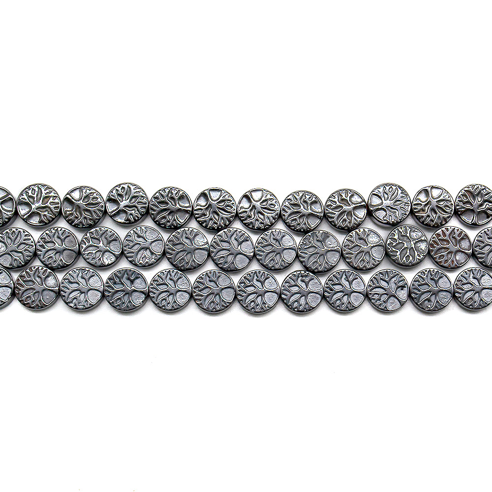 Фото товара гематит дерево штамповка 10 мм