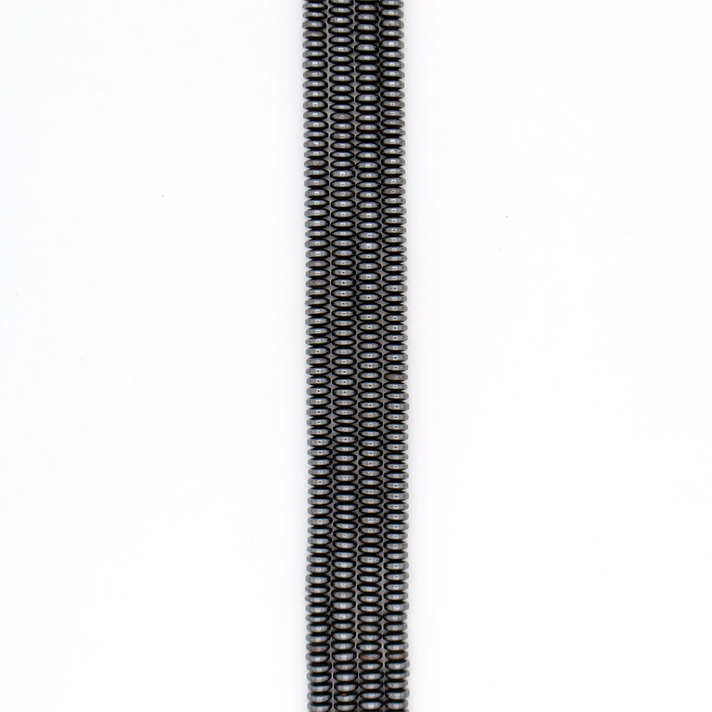 Фото товара гематит рондоль 8*3 мм