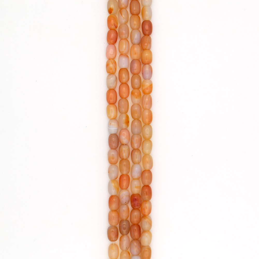 Фото товара агат бочата цвет ботсван медовый 14*10 мм