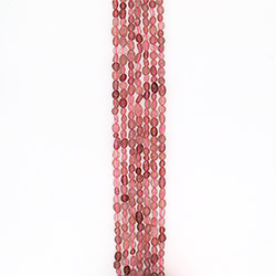 Земляничный кварц галтовка 8*6 мм