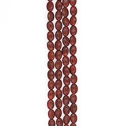 Фото товара сердолик рыжий однотонный таблетка 18*13 мм