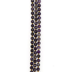 Аметист биконус грань 10*9 мм