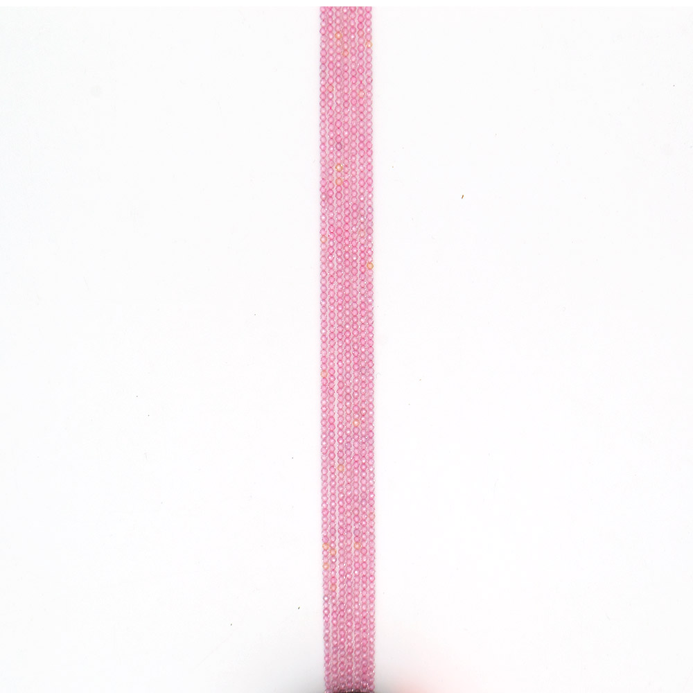 Фото товара циркон цвет розовый кварц грань 2 мм