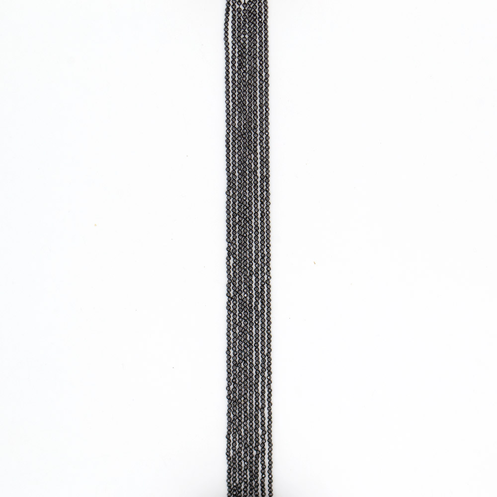 Фото товара циркон шар черный грань 2,5 мм