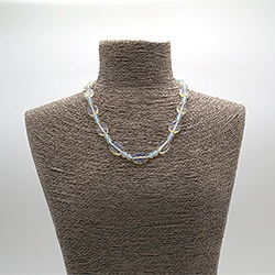 Бусы из лунного камня имитации таблетка 18*13 мм