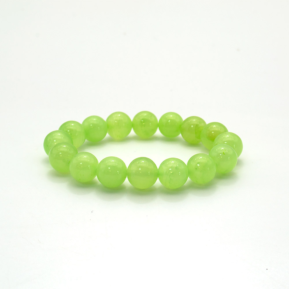 Фото товара браслет из оникса зеленого 12 мм